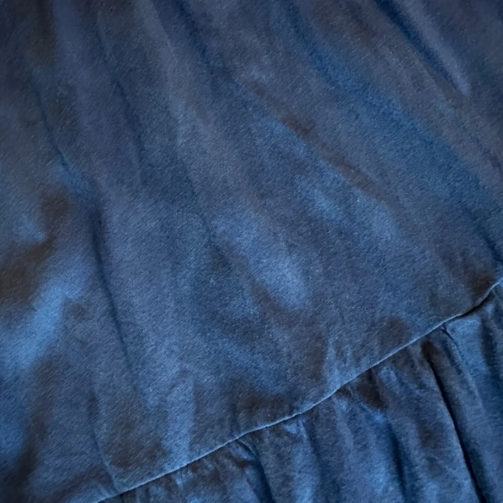 SUNDRY for Evereve Blue Tiered Racerback Long Maxi Dress 0(XS/S). CB2144 - Picture 4 of 6